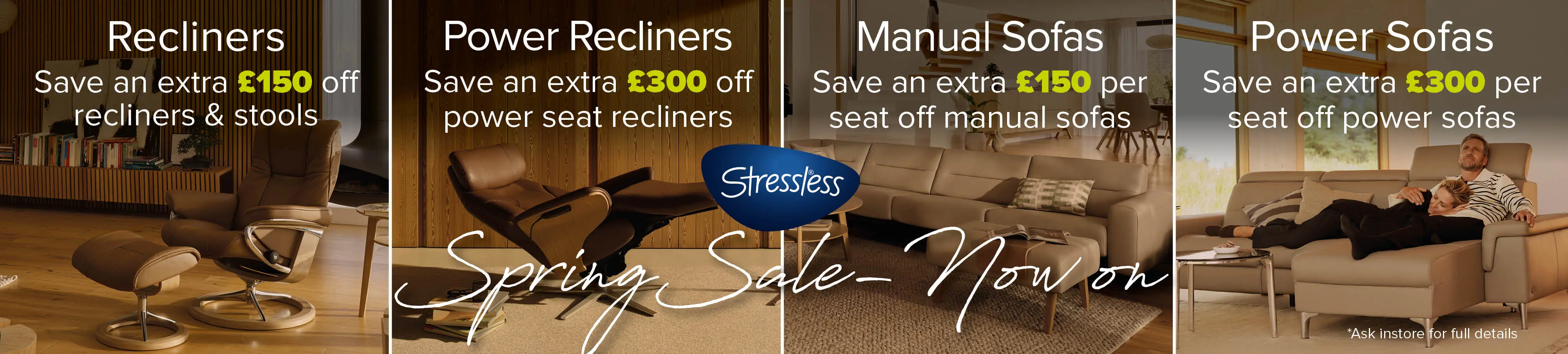 Spring Sale Stressless PC