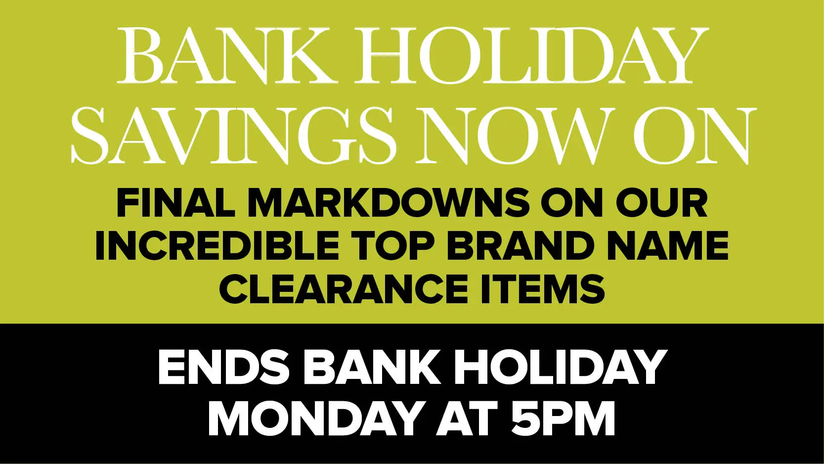 TL1655 Midfurn Mobile Message Final Chance For Markdowns